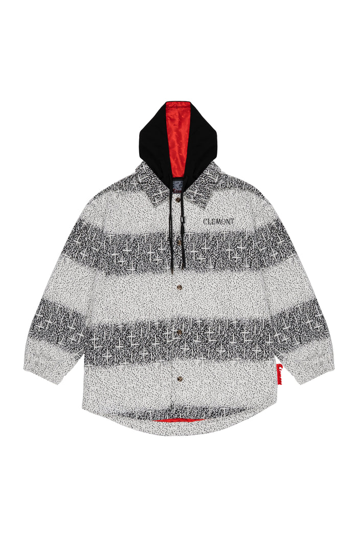 CHAQUETA SESTIERE BLANCO NEGRO MASCULINO CLEMONT