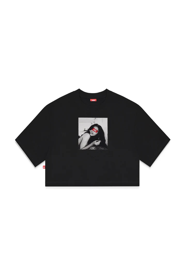 JENNER CROP TOP NEGRO