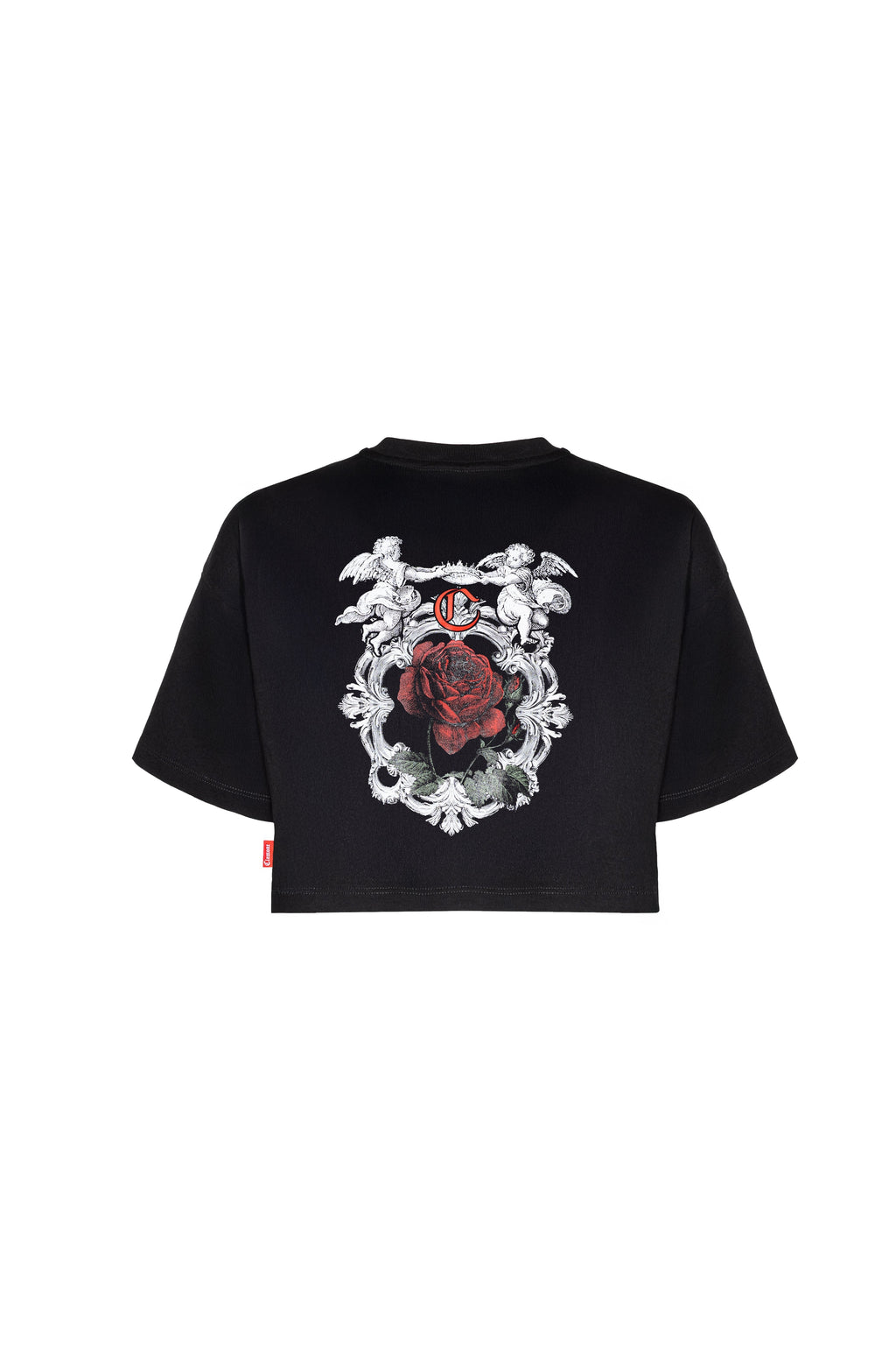 CROP TOPS SOFFERENZA NEGRO CLEMONT