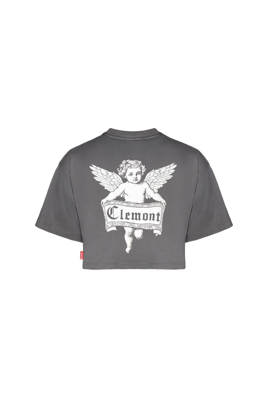 CROP TOPS MALATTIA GRIS OSCURO CLEMONT