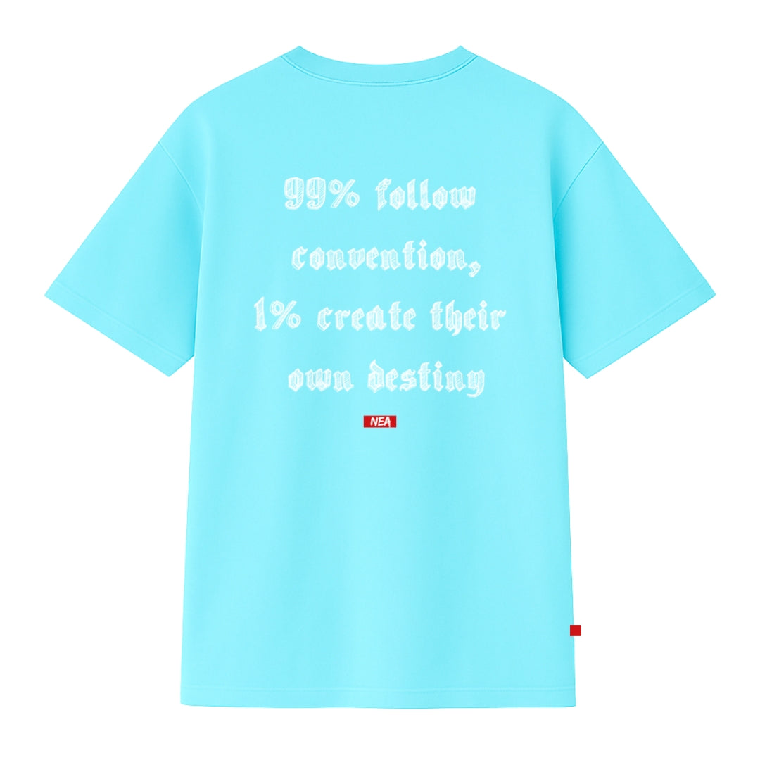 FLEX CAMISETA OVERSIZE AZUL