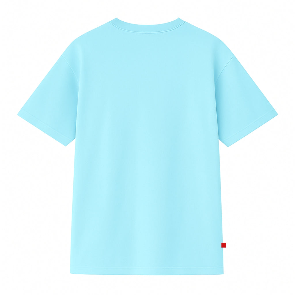 TALKING CAMISETA OVERSIZE AZUL