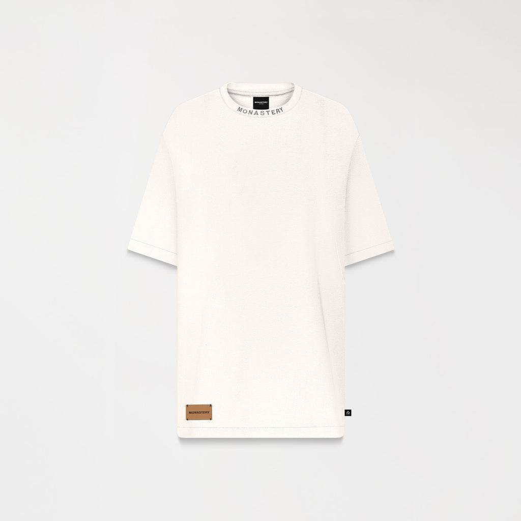 7C T-SHIRT OVERSIZED MEN WHITE ASPARAGUS