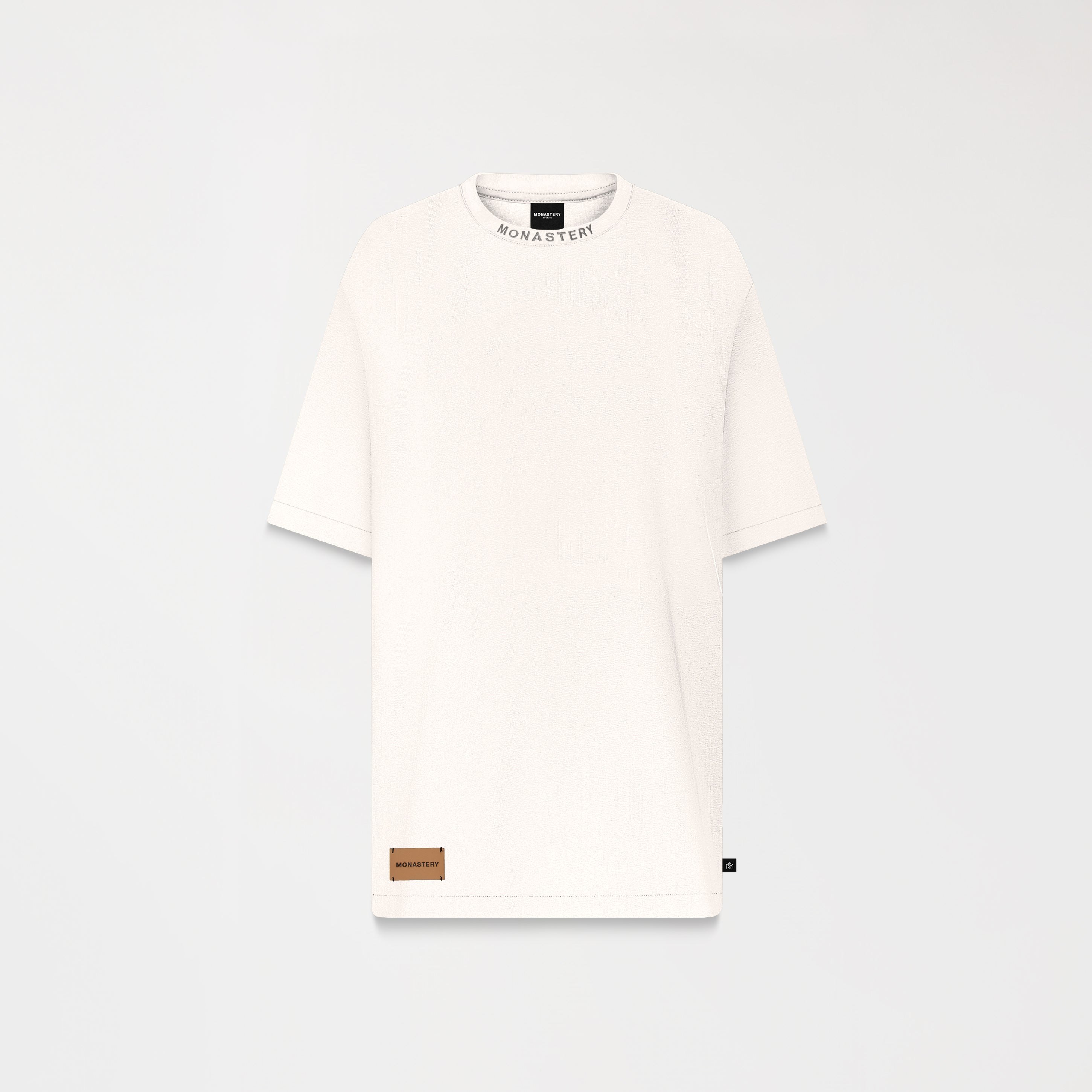 7C T-SHIRT OVERSIZED MEN WHITE ASPARAGUS