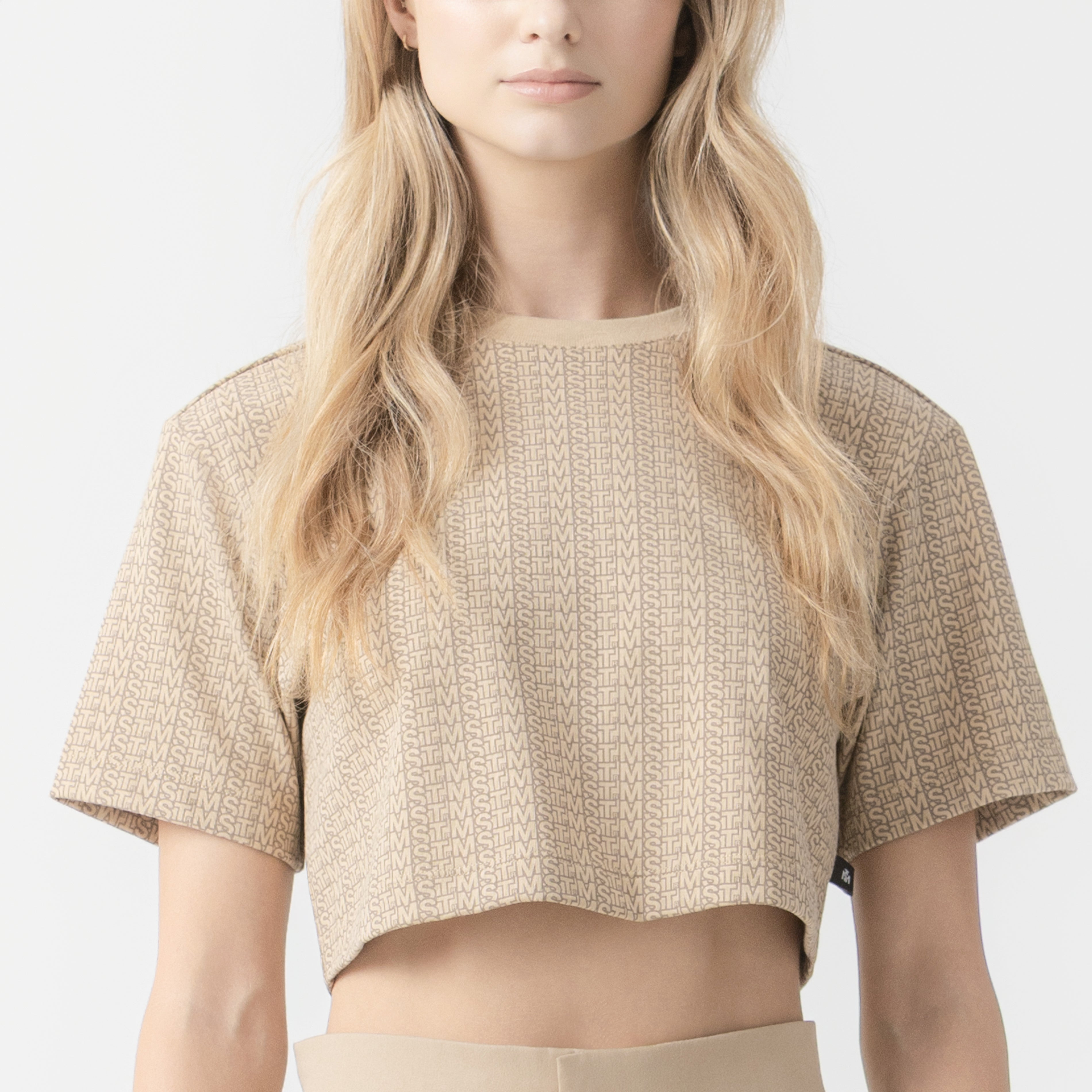 ALEXIA CROP TOP WOMEN IRISH CREAM