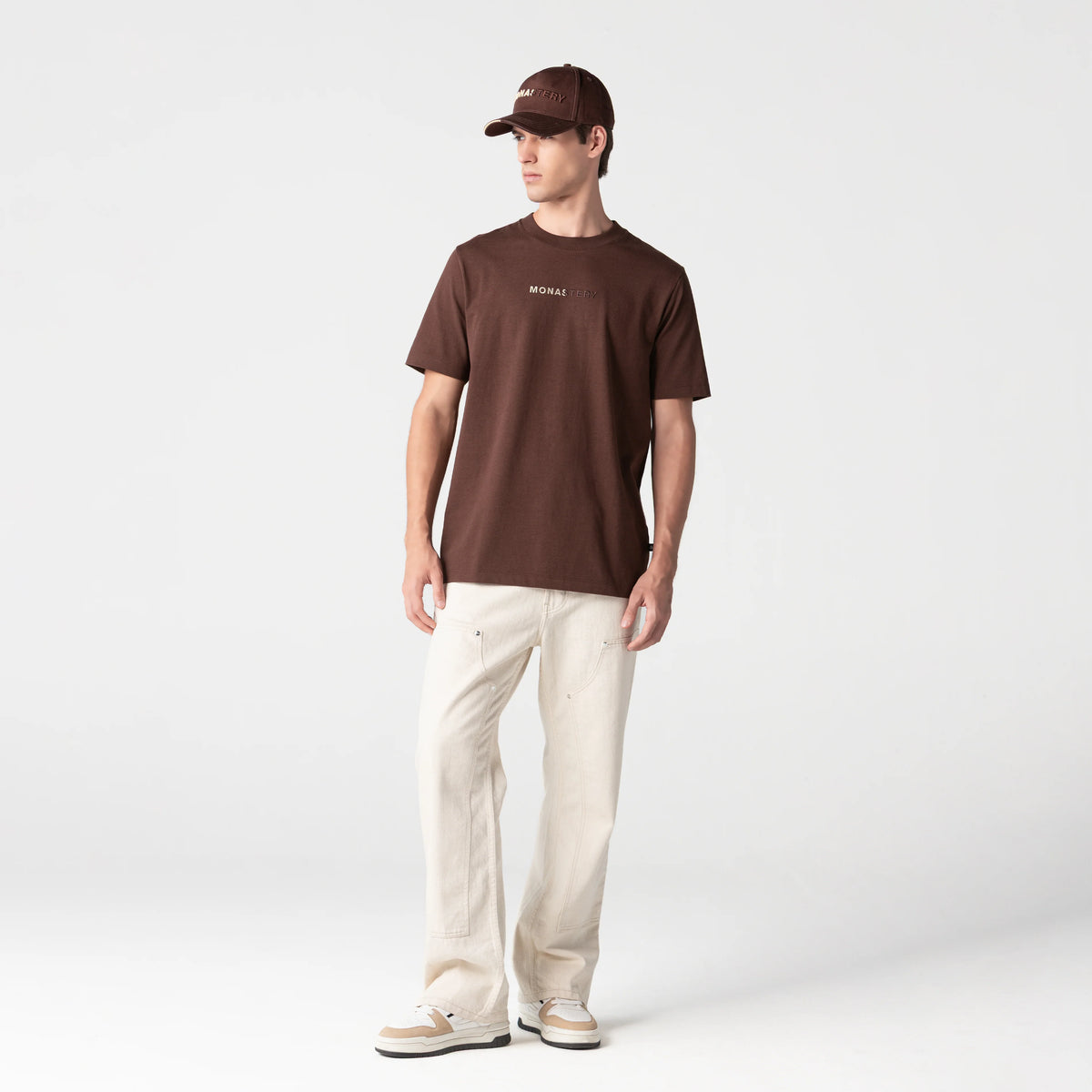 ANKKER T-SHIRT MEN BROWN