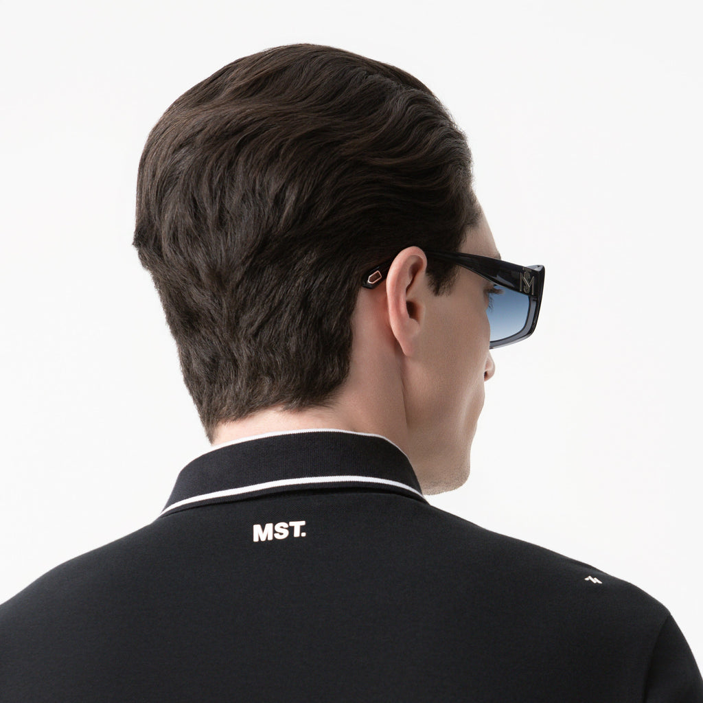 APALUSA POLO MEN BLACK