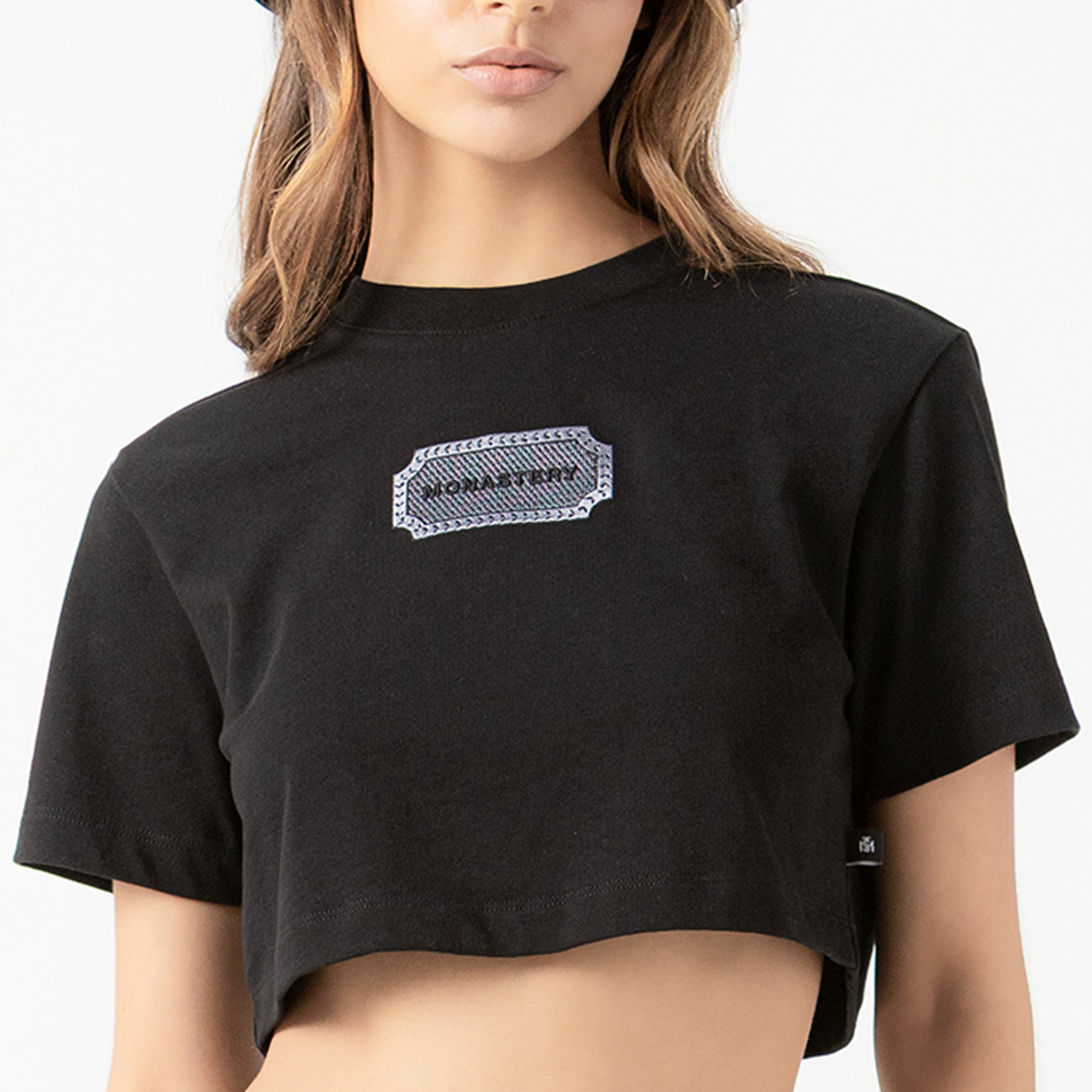 BEHN CROP TOP WOMEN BLACK