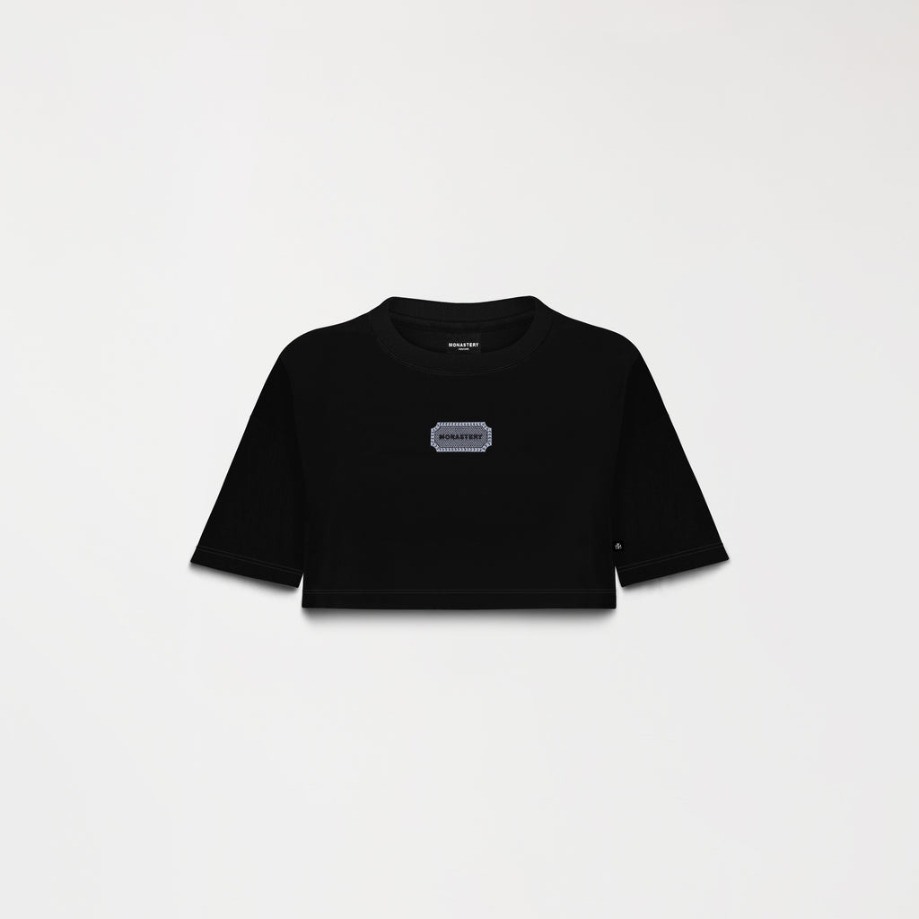 BEHN CROP TOP WOMEN BLACK