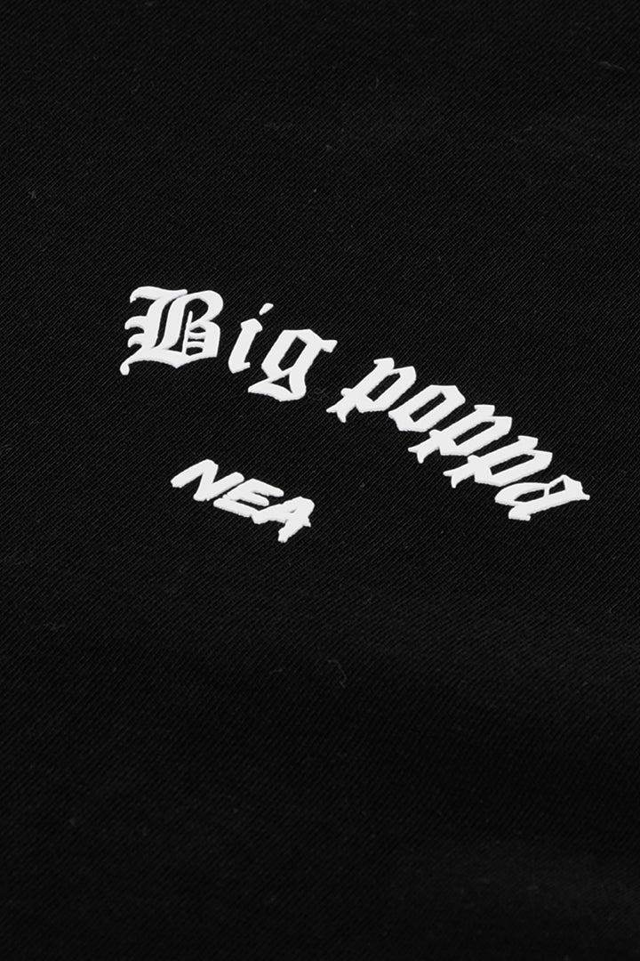 BIG POPPA CAMISETA OVERSIZE NEGRO