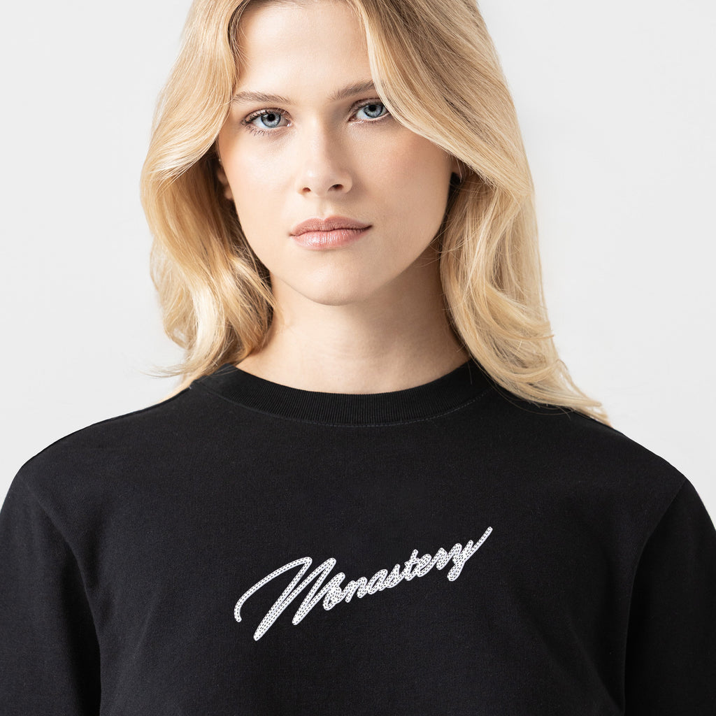 BRET CROP TOP WOMEN BLACK