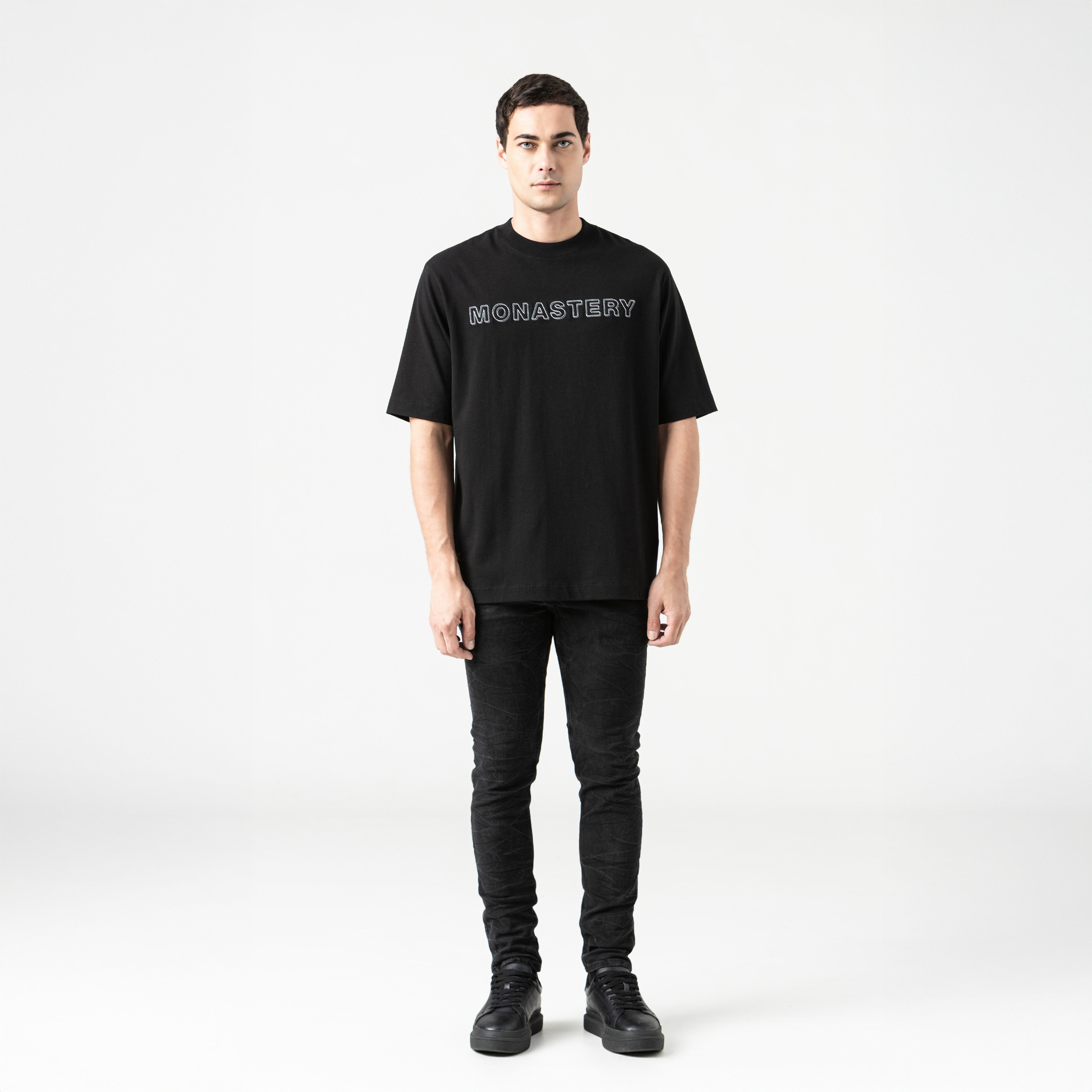 CAPONE T-SHIRT OVERSIZED MEN BLACK