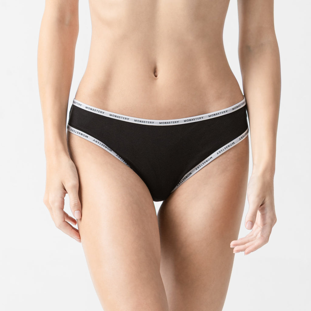 CHERRY PANTY WOMEN BLACK