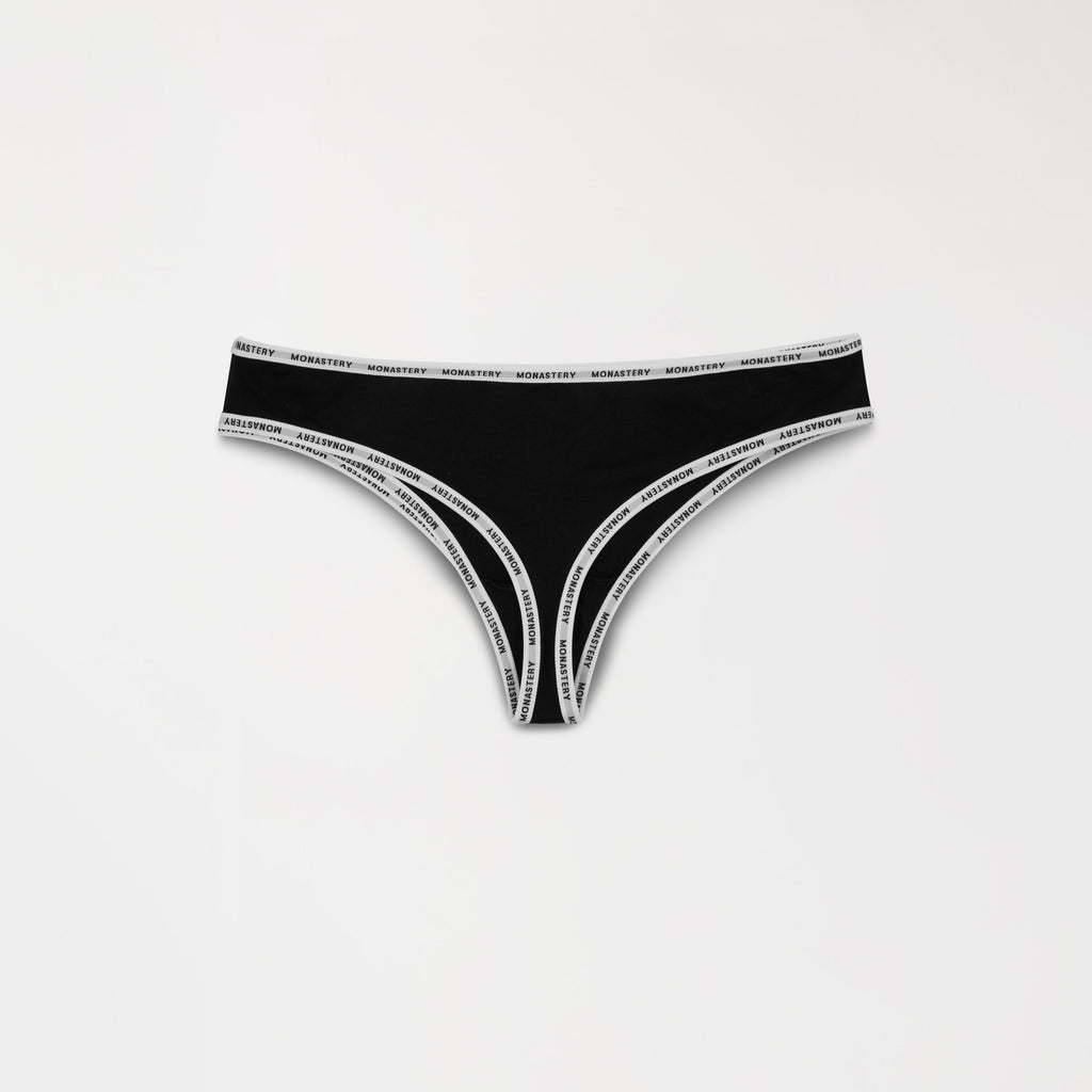 CHERRY PANTY WOMEN BLACK