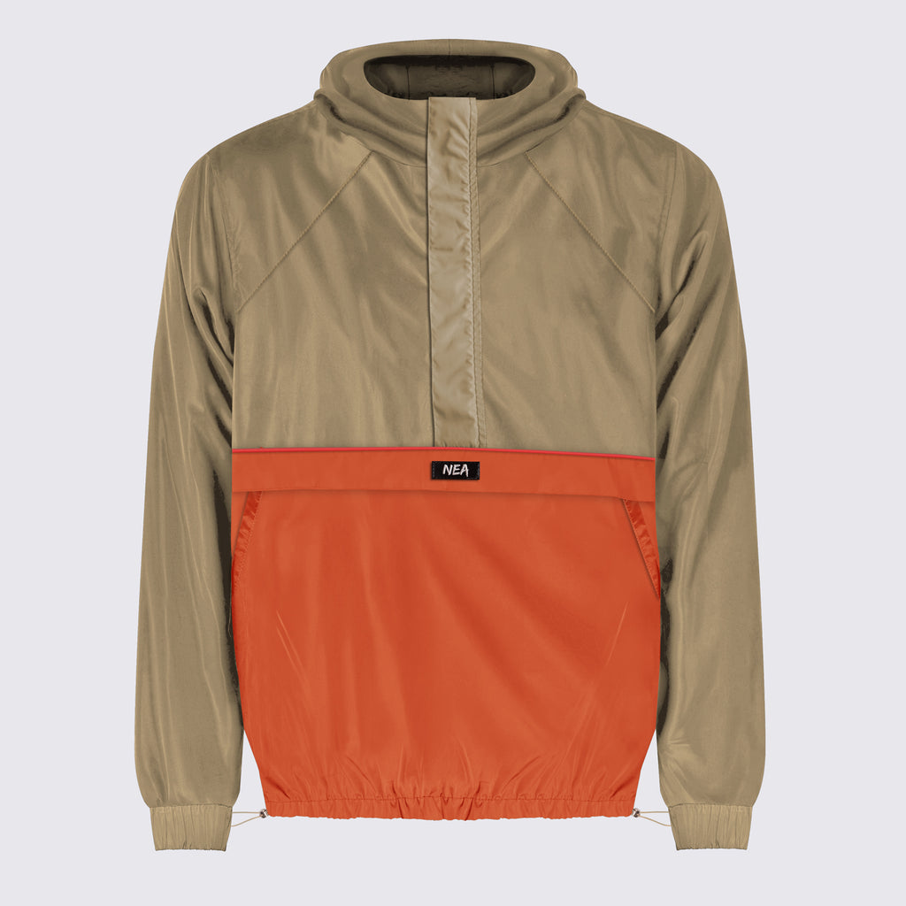 POL CHAQUETA CAMEL-NARANJA