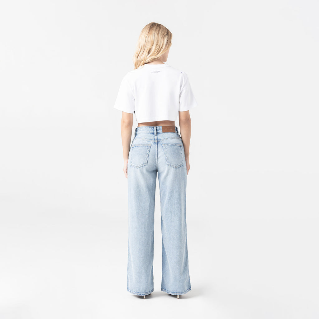 CIGAR CROP TOP WOMEN WHITE