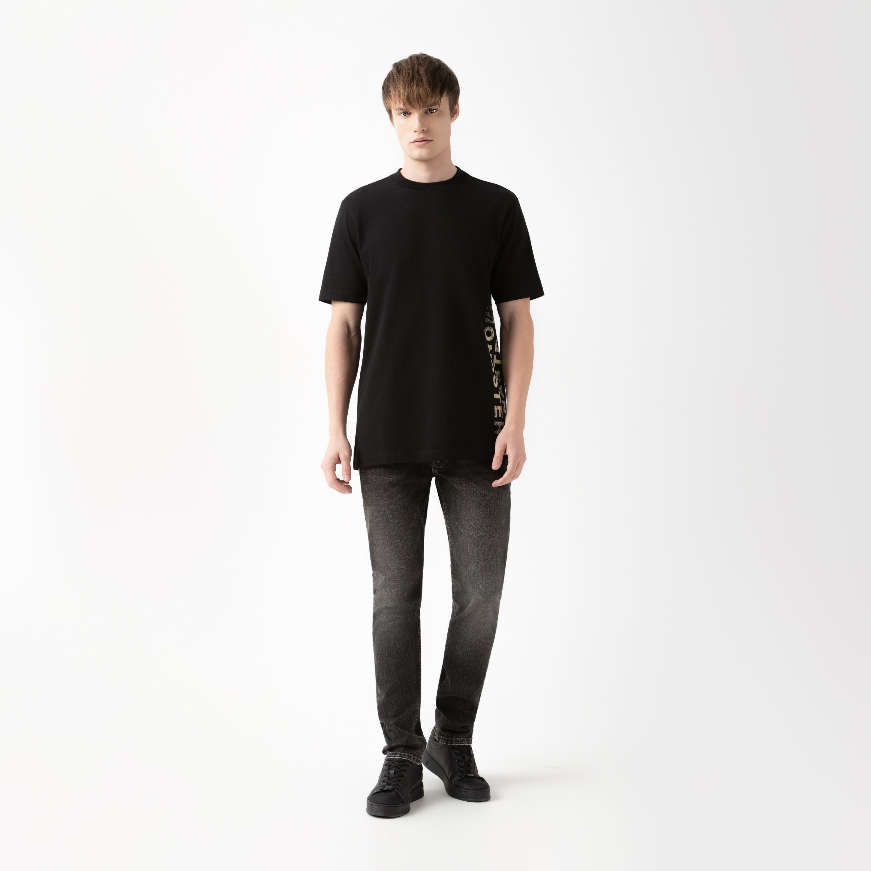 CLINT T-SHIRT MEN BLACK