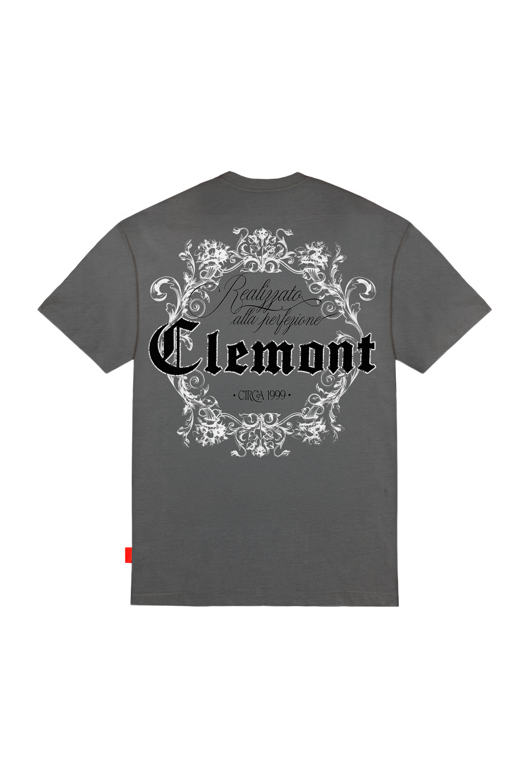 CAMISETA MASCULINO BENEVOLENZA GRIS OSCURO CLEMONT