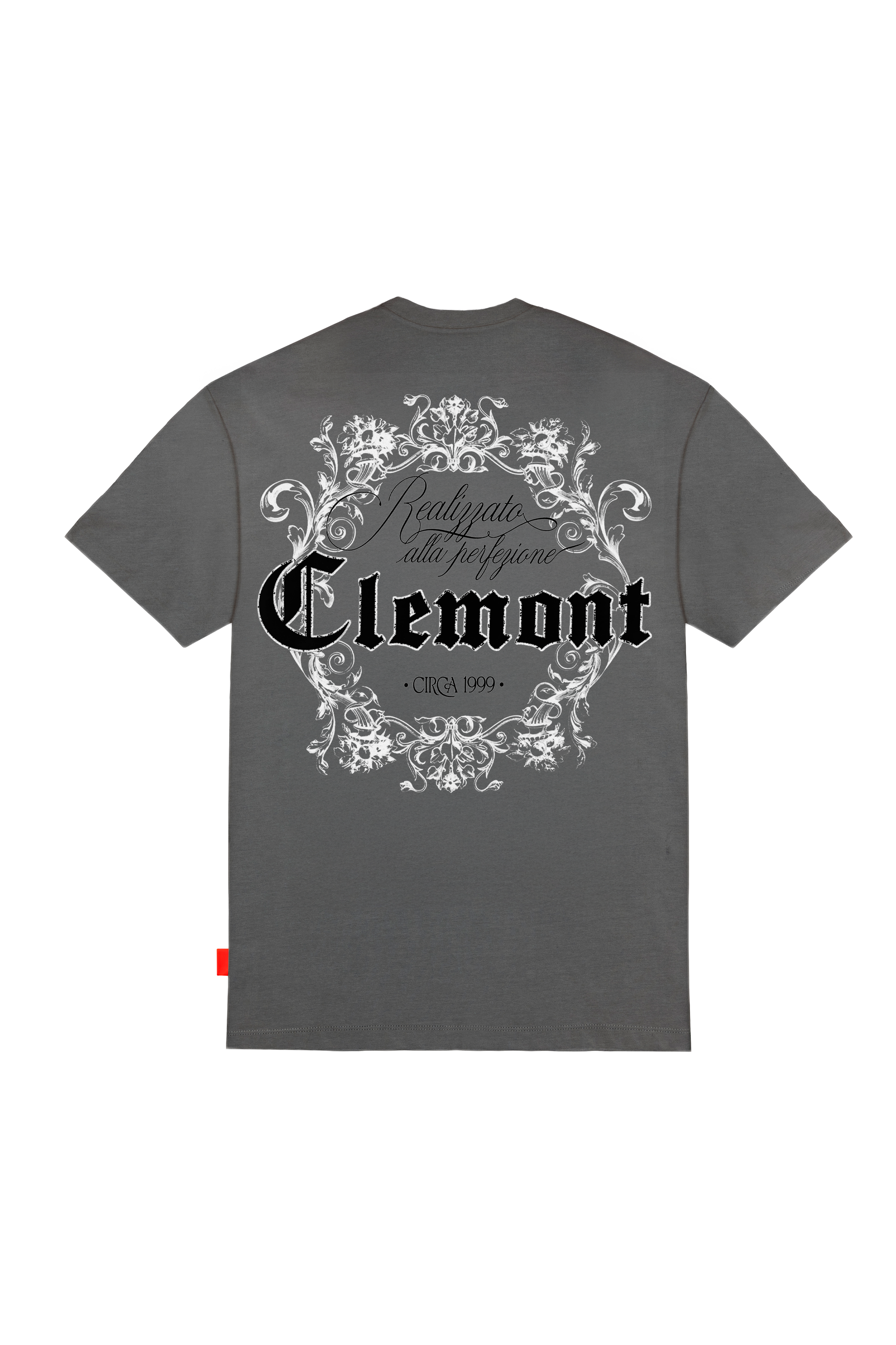 CAMISETA MASCULINO BENEVOLENZA GRIS OSCURO CLEMONT