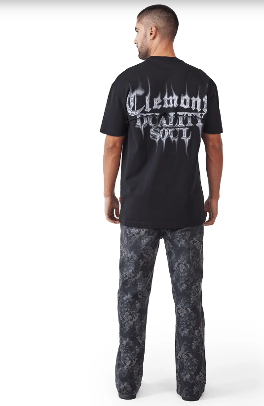CAMISETA MORTALE NEGRO CLEMONT