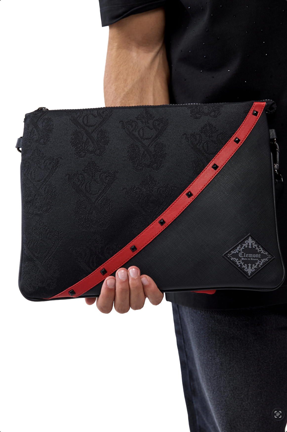 BOLSO ACCESORIO CATTEDRALE NEGRO CLEMONT