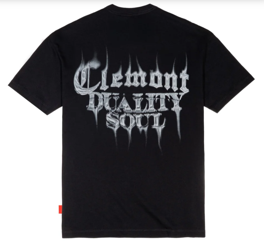 CAMISETA MORTALE NEGRO CLEMONT