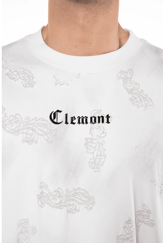 CAMISETA OVERSIZED CITTA CREMA MASCULINO CLEMONT