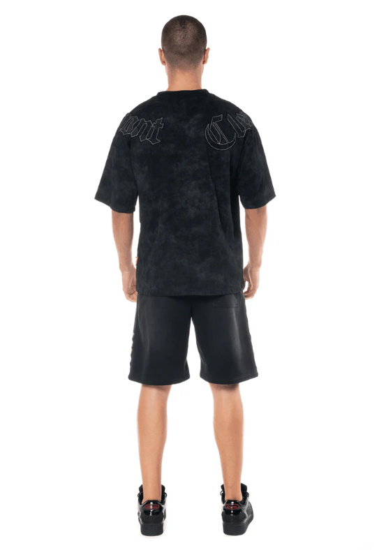 CAMISETA OVERSIZED AFFANNO NEGRO MASCULINO CLEMONT