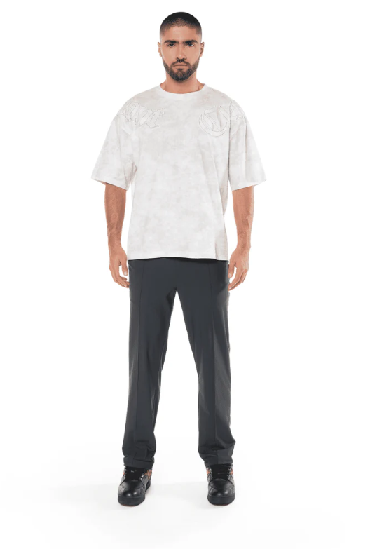 CAMISETA OVERSIZED AFFANNO CREMA MASCULINO CLEMONT