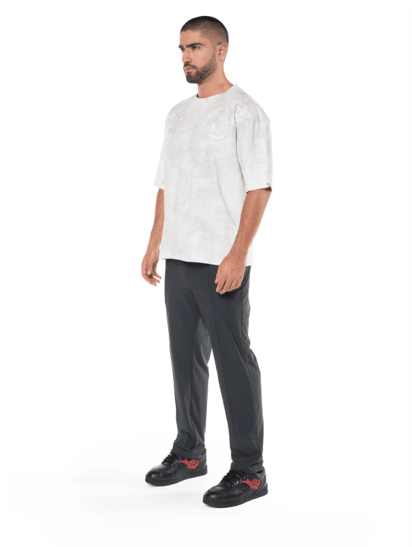 CAMISETA OVERSIZED AFFANNO CREMA MASCULINO CLEMONT