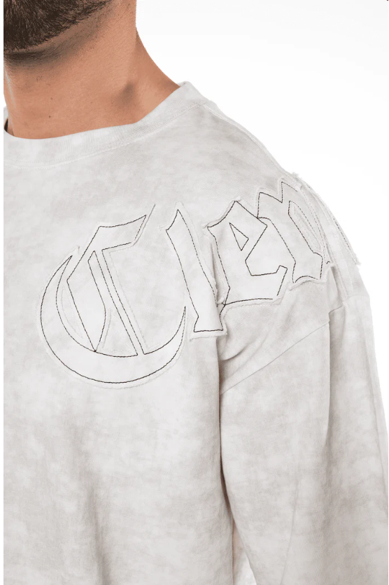 CAMISETA OVERSIZED AFFANNO CREMA MASCULINO CLEMONT
