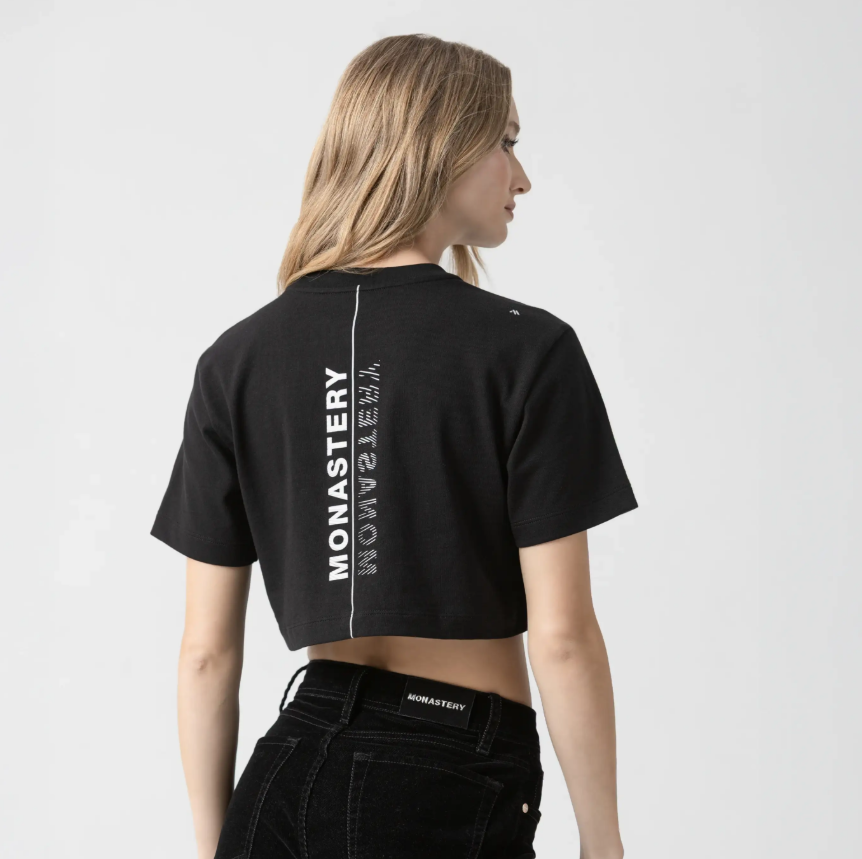 KASSIA CROP TOP WOMEN BLACK
