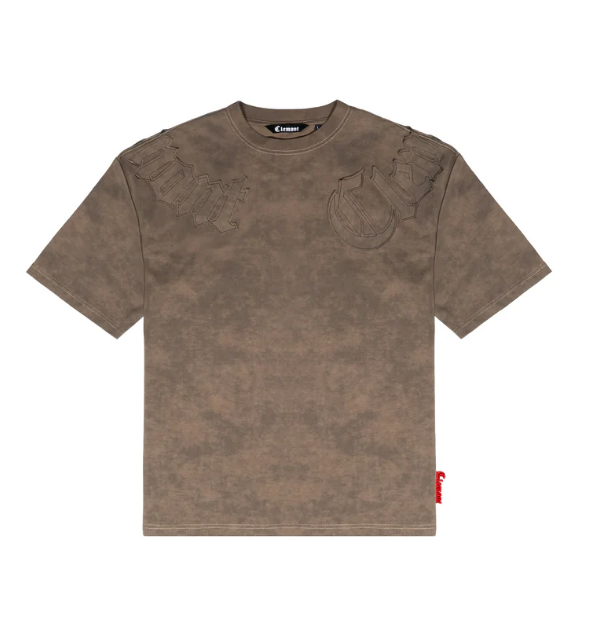 CAMISETA OVERSIZED AFFANNO CAFÉ MASCULINO CLEMONT