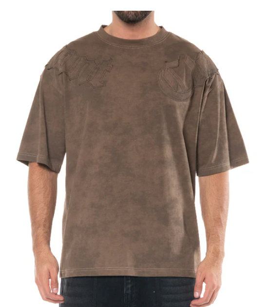 CAMISETA OVERSIZED AFFANNO CAFÉ MASCULINO CLEMONT