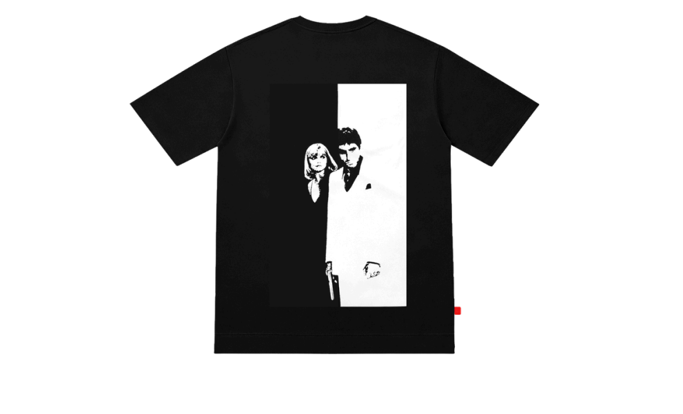 CAMISETA OVERSIZE MASCULINO PACINO NEGRO