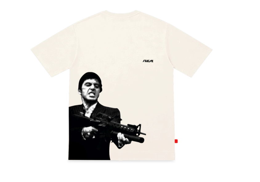CAMISETA OVERSIZE MASCULINO ICONO MARFIL