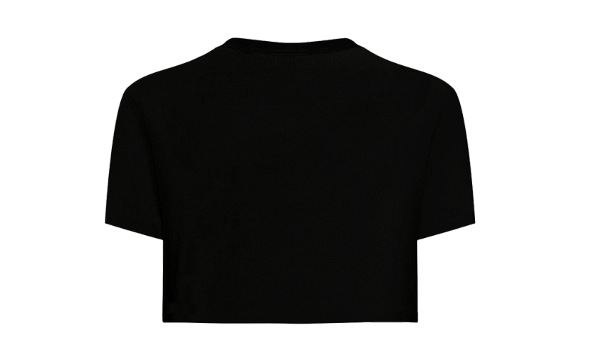 CROP TOP MONTANA NEGRO