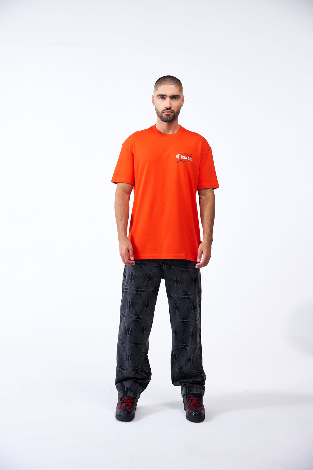 CAMISETA MASCULINO BENEVOLENZA ROJO CLEMONT