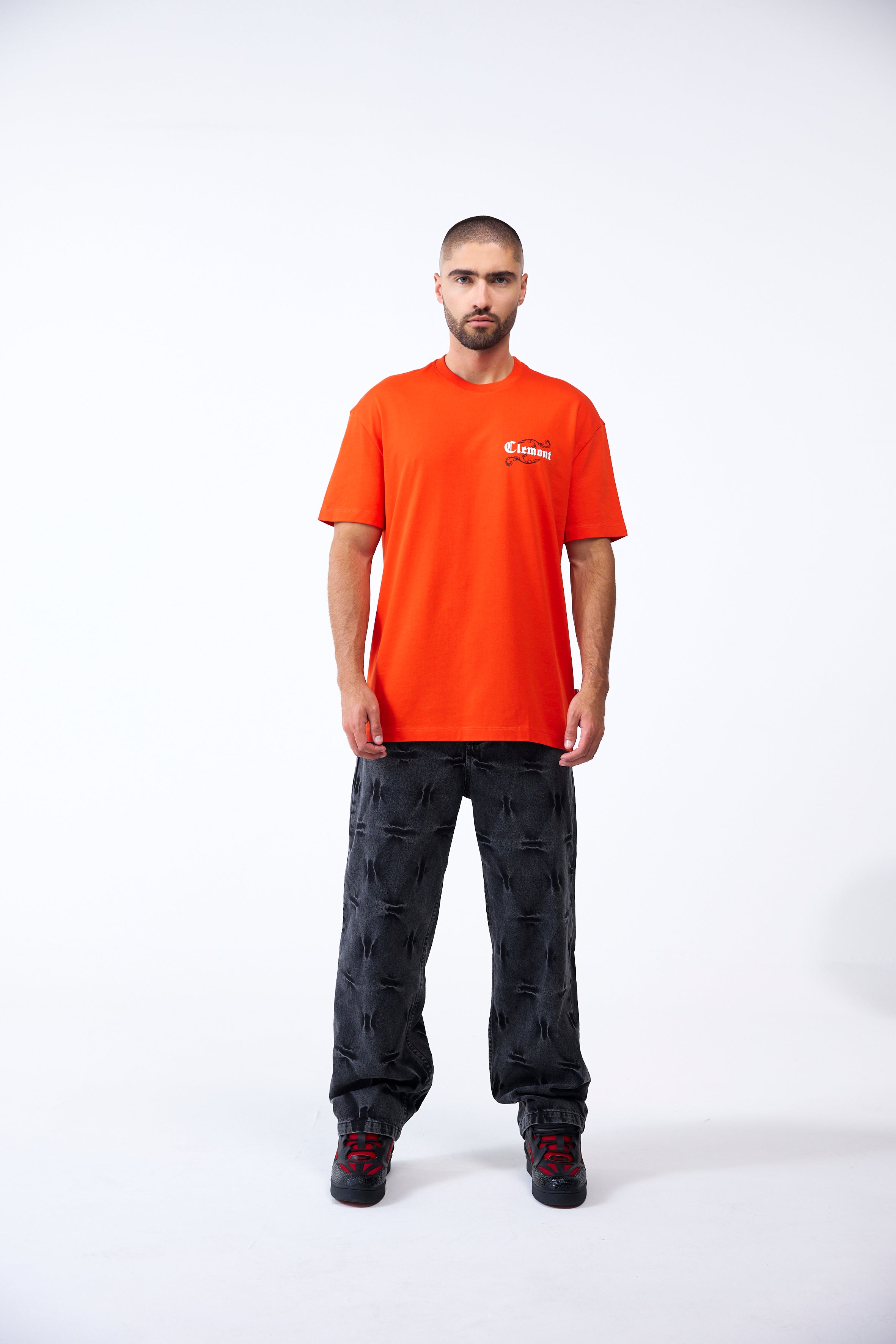 CAMISETA MASCULINO BENEVOLENZA ROJO CLEMONT