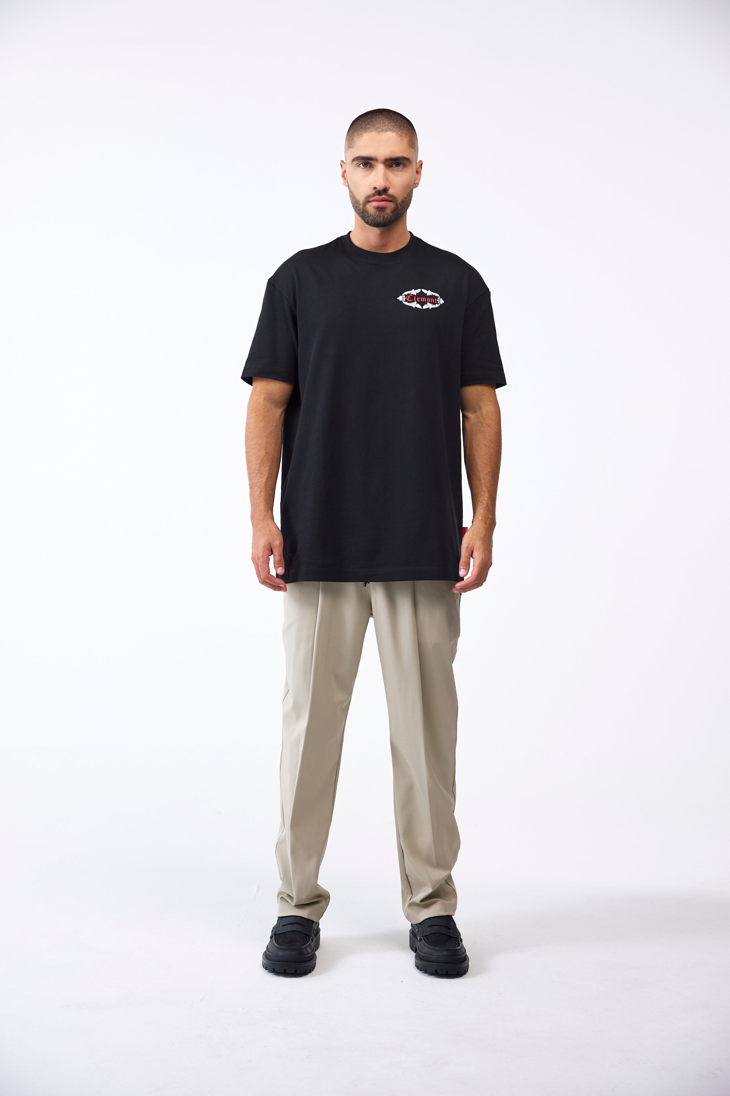 CAMISETA MASCULINO LIBERTÁ NEGRO CLEMONT