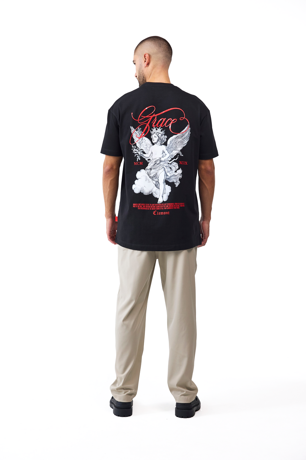 CAMISETA MASCULINO LIBERTÁ NEGRO CLEMONT