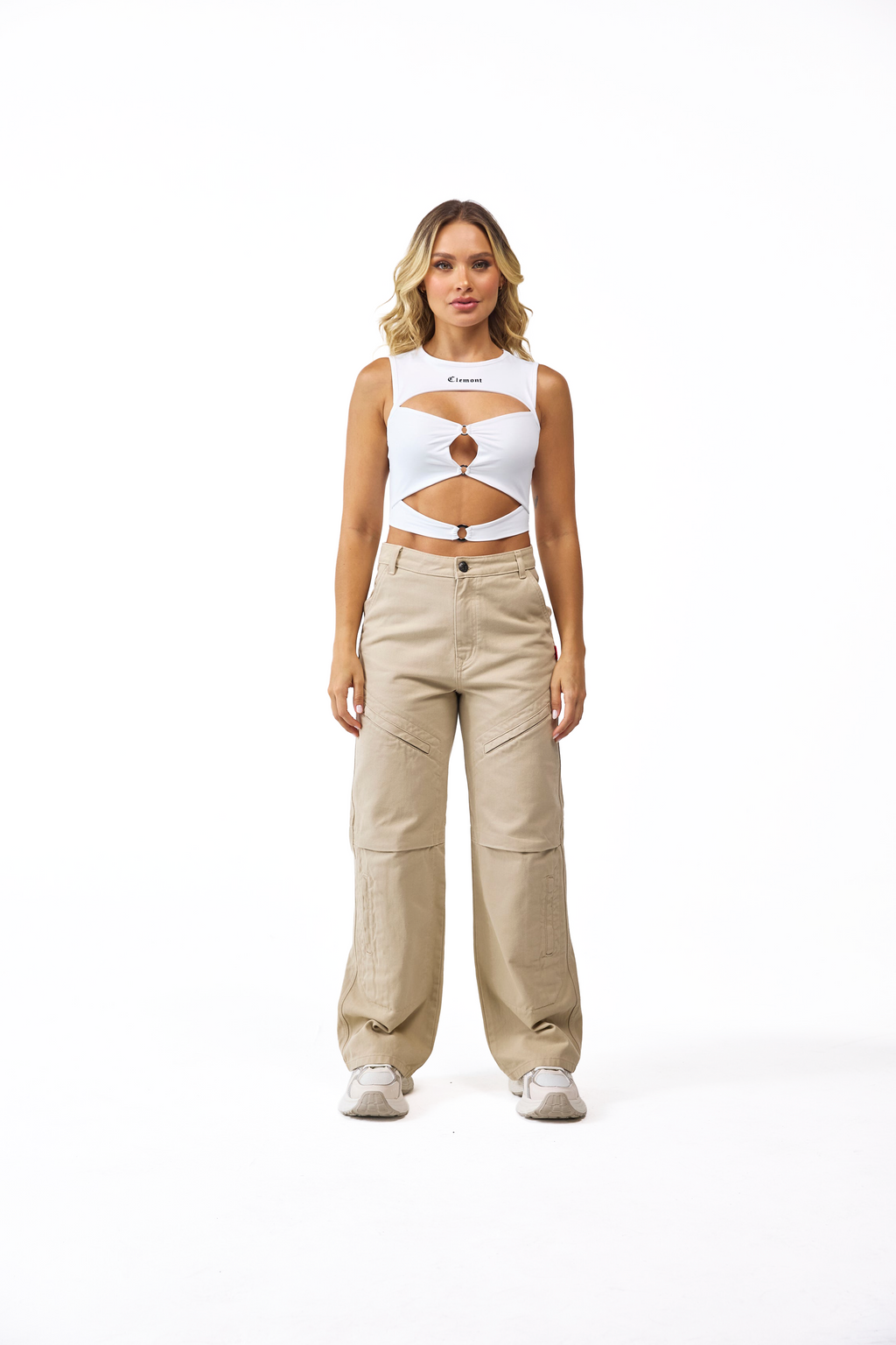 TOP MUJER LIBERAZIONE BLANCO CLEMONT