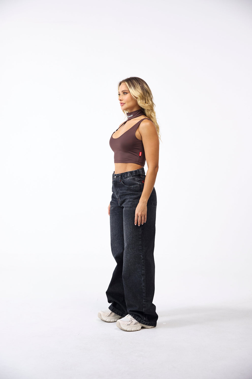 TOP MUJER ASCESA MOCCA CLEMONT