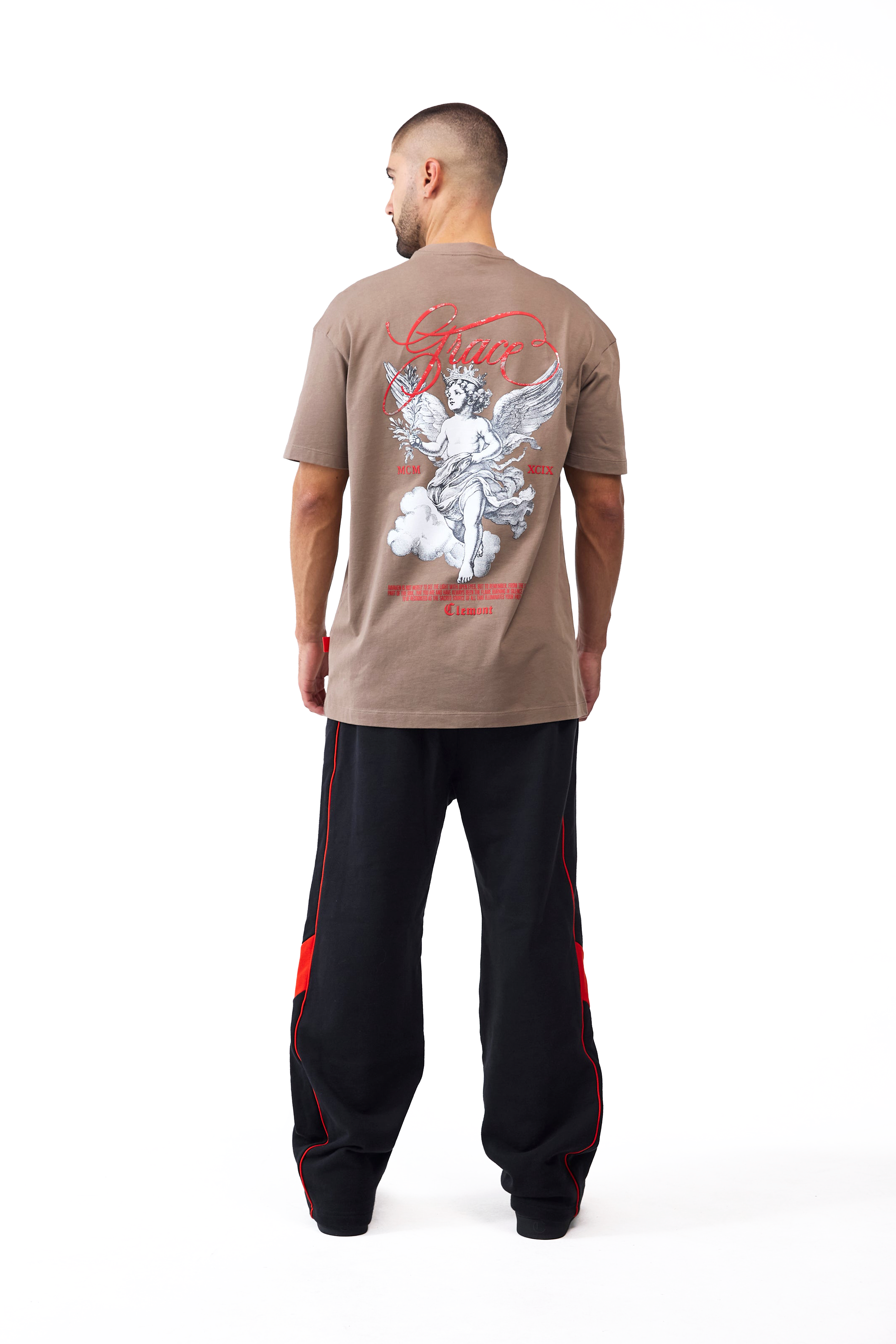 CAMISETA MASCULINO LIBERTÁ TAUPE CLEMONT