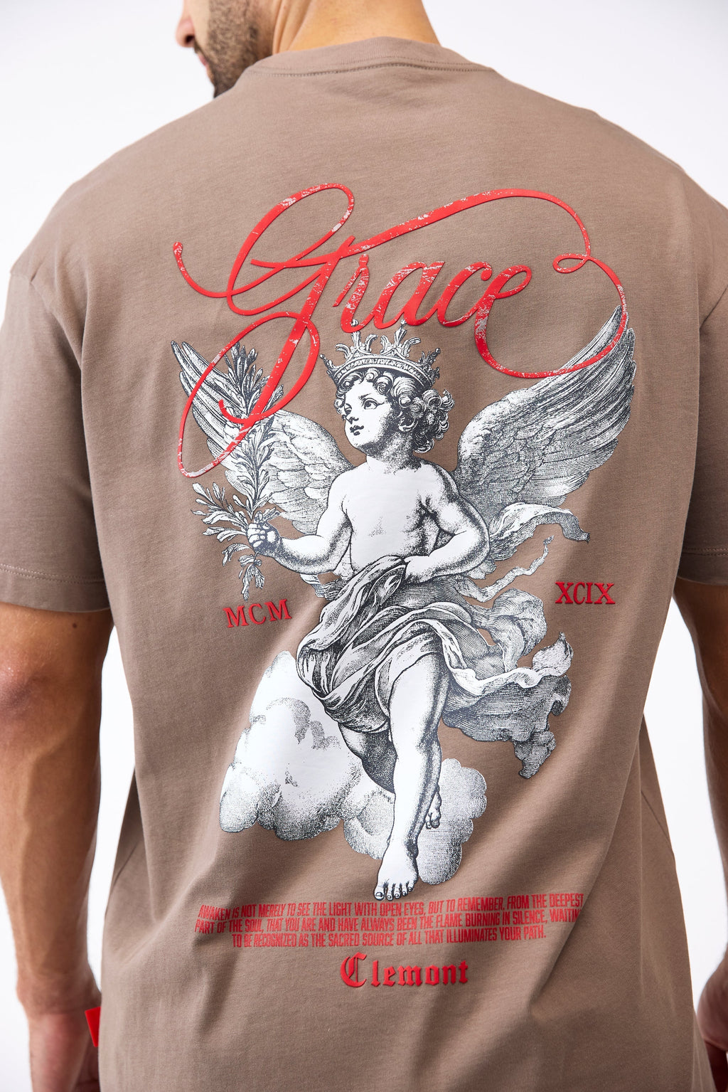 CAMISETA MASCULINO LIBERTÁ TAUPE CLEMONT