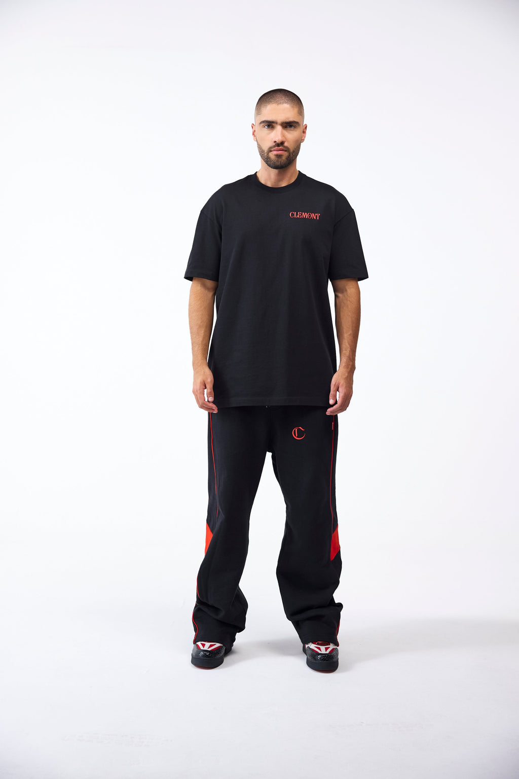 CAMISETA MASCULINO OMISSIONE NEGRO CLEMONT