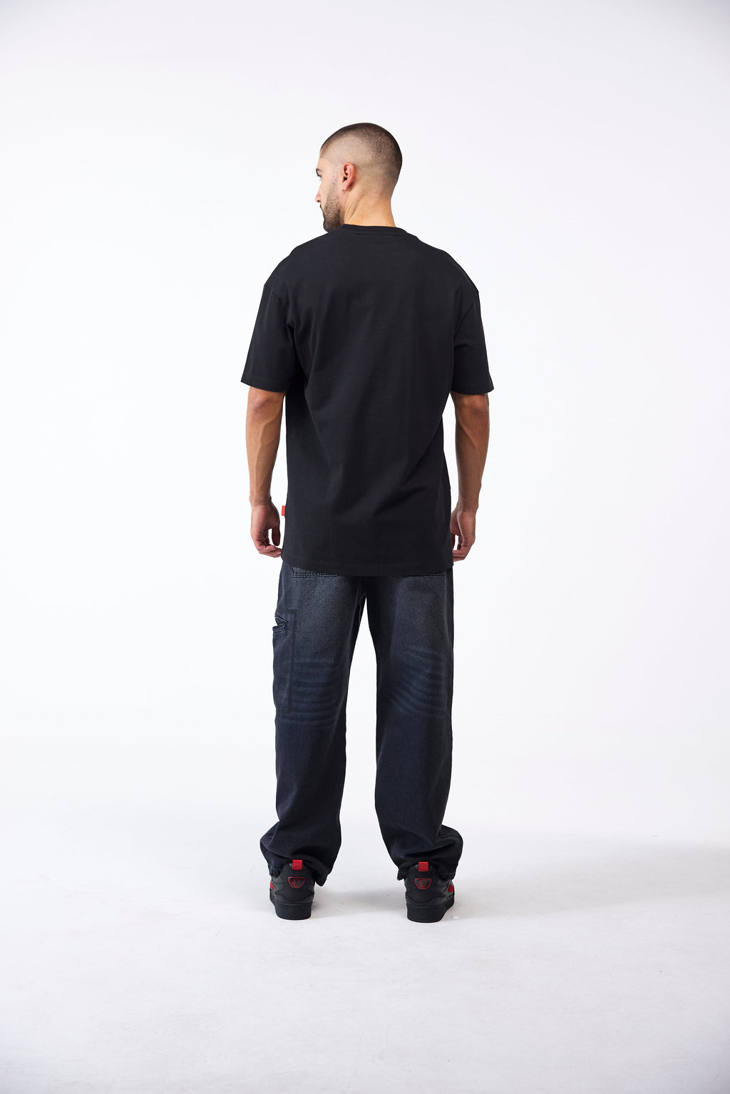 CAMISETA MASCULINO INTERLUDIO NEGRO CLEMONT