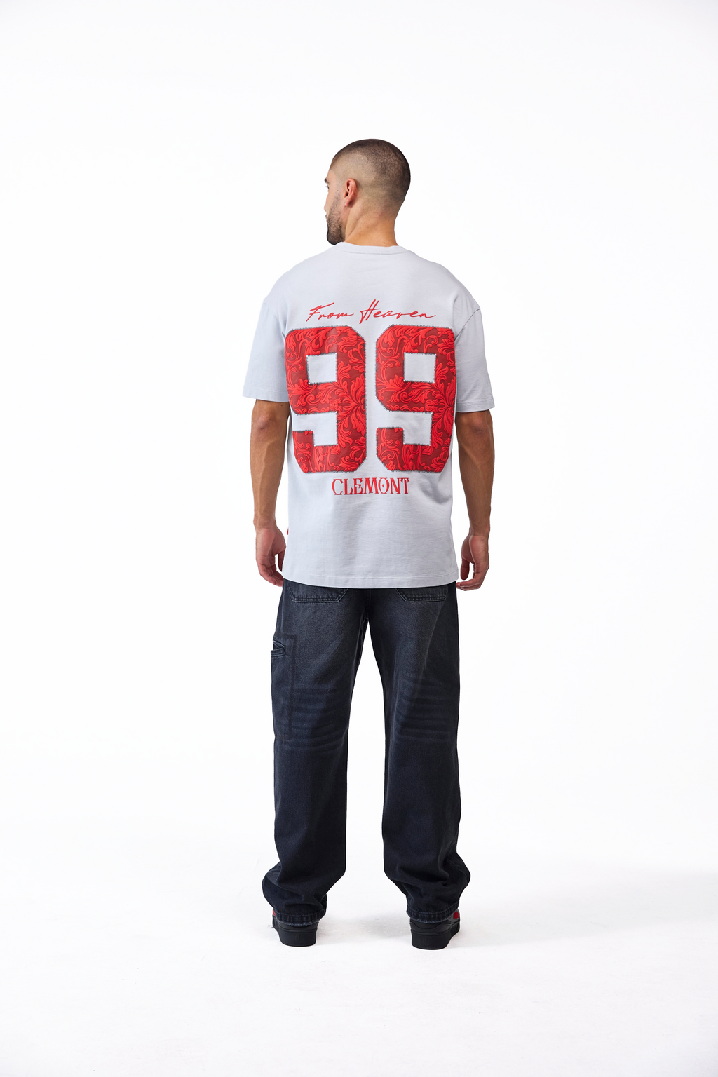 CAMISETA MASCULINO OMISSIONE GRIS CLEMONT