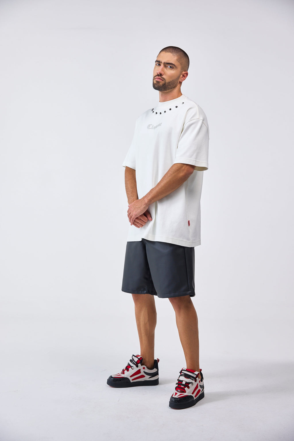 CAMISETA OVERSIZED MASCULINO METAMORFOSI CREMA CLEMONT