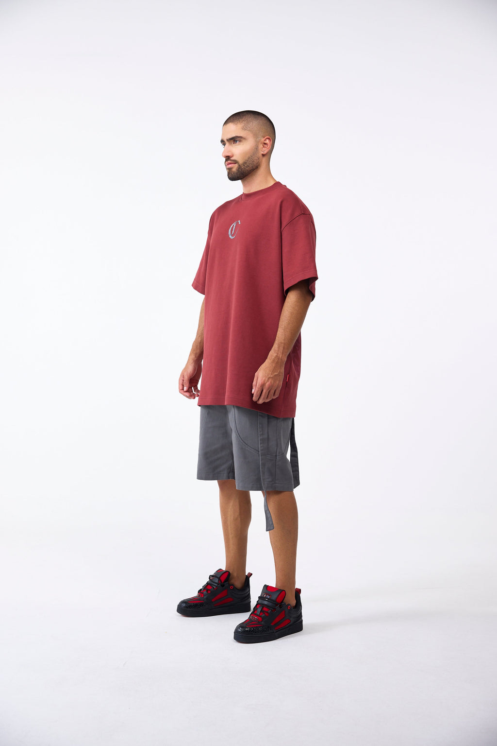 CAMISETA OVERSIZED MASCULINO NOCTURNA VINOTINTO CLEMONT